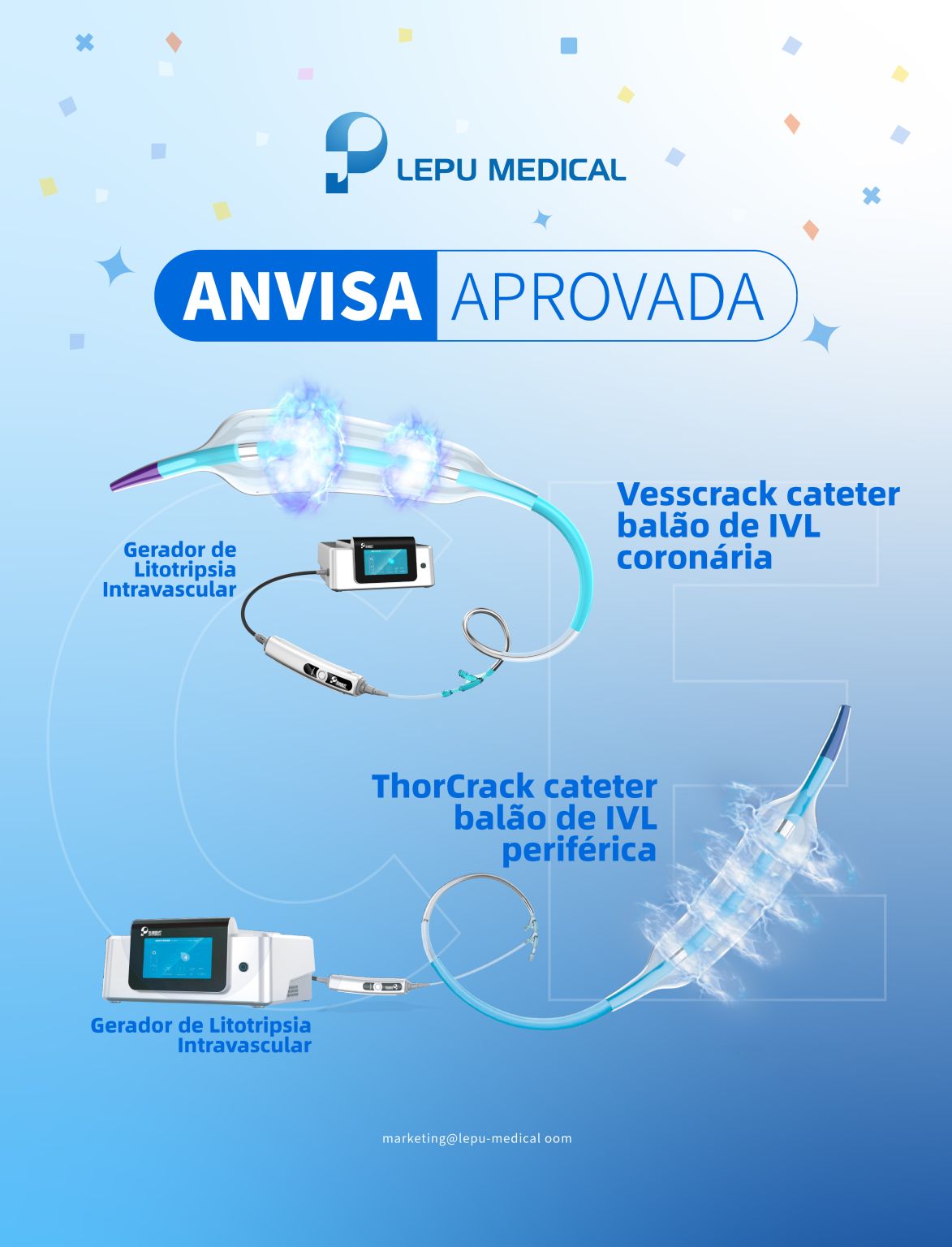 Lepu Medical IVL Balloon Dilatation Catheter System Receives ANVISA Approval